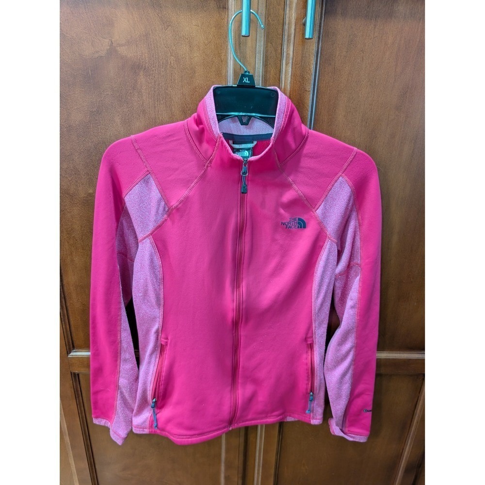 The North Face Pink Active Wear Jacket Women's XS Lightweight Full Zip Workout‎